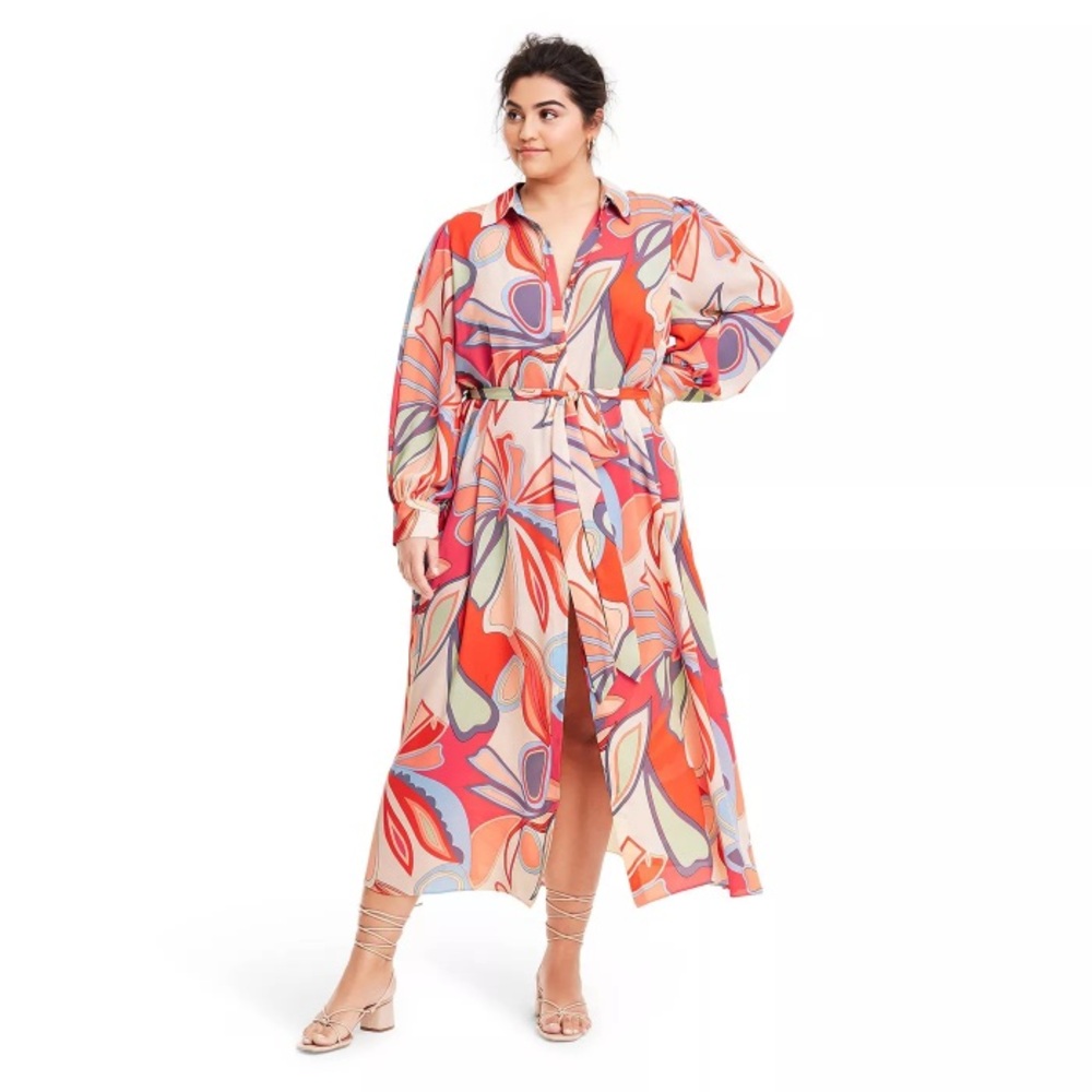 Colorful Floral Maxi Dress